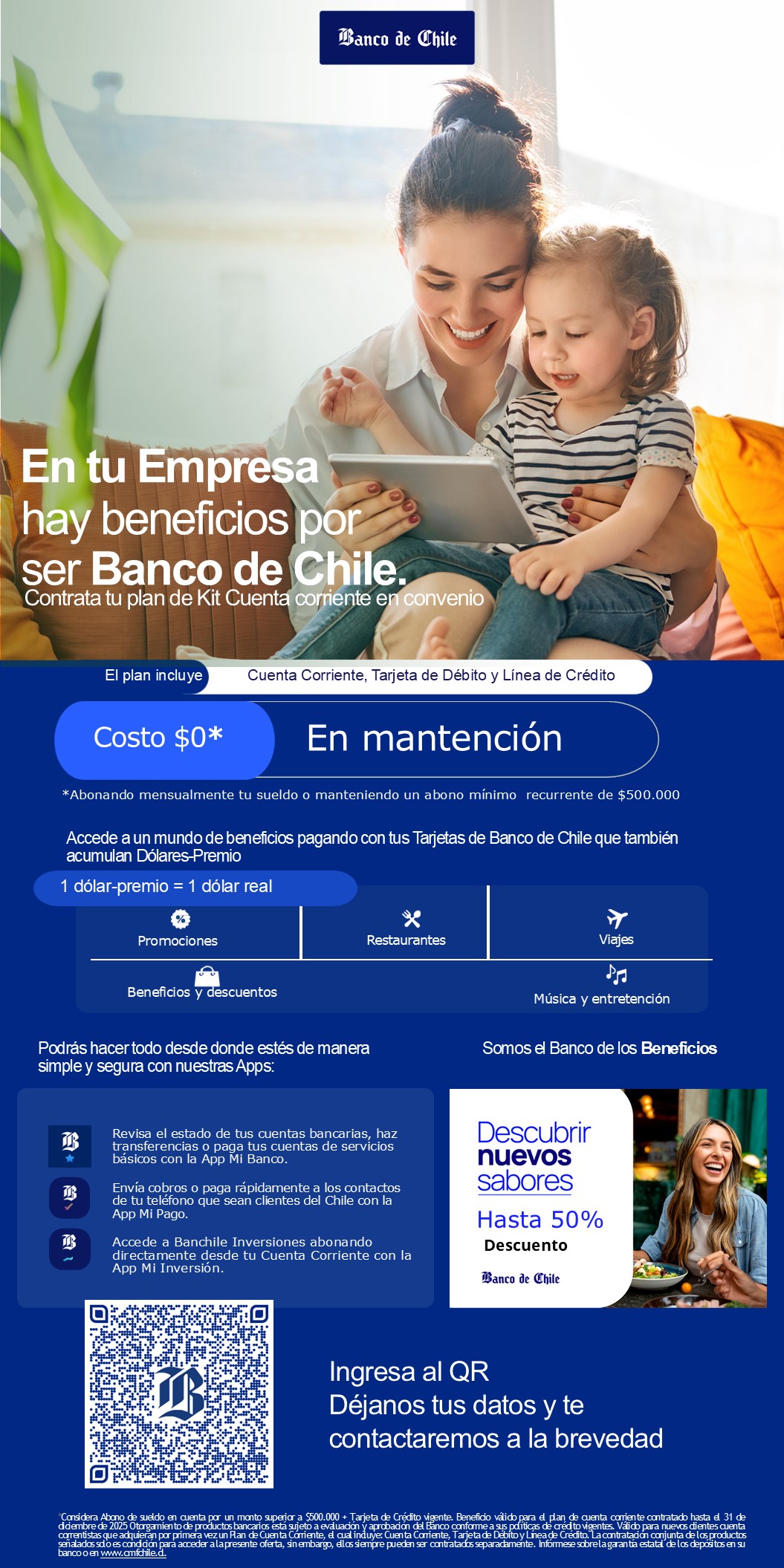 BENEFICIOS MES DE NOVIEMBRE Y QR ATENCION DIRECTA