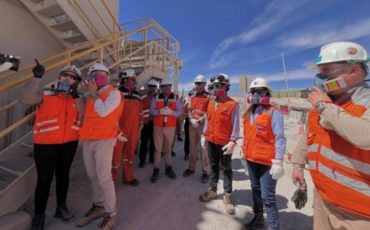 DIRECTOR NACIONAL DEL TRABAJO FISCALIZÓ CONDICIONES DE SEGURIDAD EN INSTALACIONES DE MINERA SPENCE