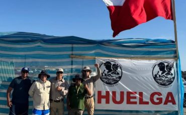 SINDICATO SPENCE SOLIDARIZÓ CON TRABAJADORES EN HUELGA EN MINA MANTOVERDE